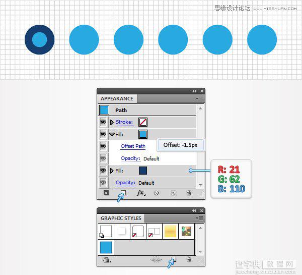 教你用Illustrator制作漂亮的马赛克效果艺术字4