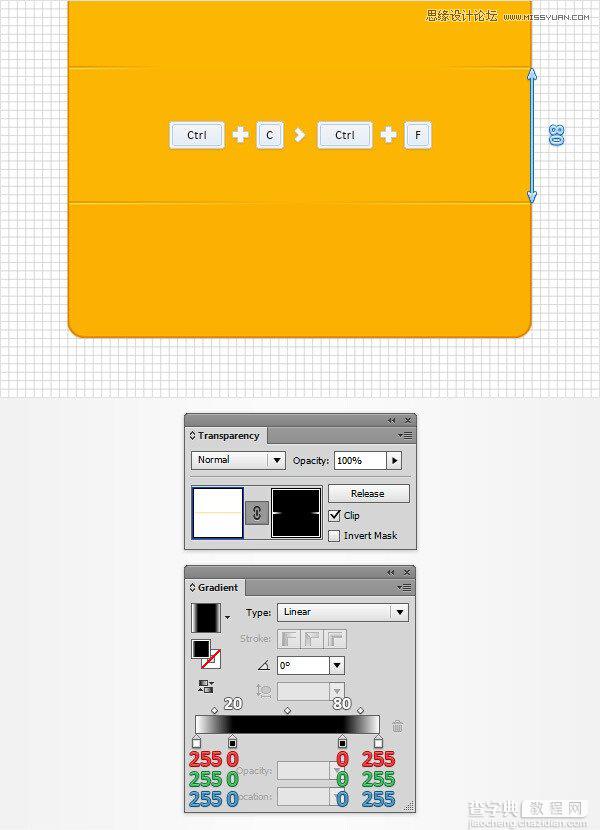 如何用Adobe Illustrator制作细节丰富的网页404错误页面  AI设计技巧介绍13