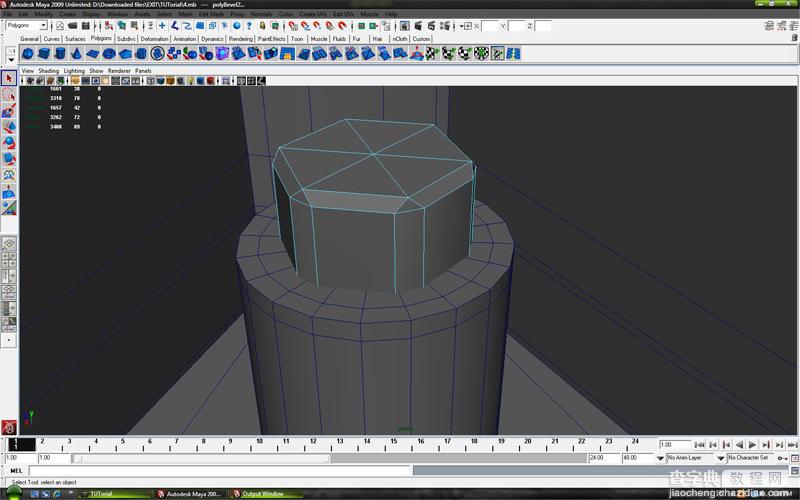 MAYA车轮建模教程：MAYA制作真实的车轮建模45