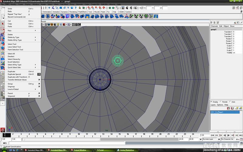 MAYA车轮建模教程：MAYA制作真实的车轮建模51