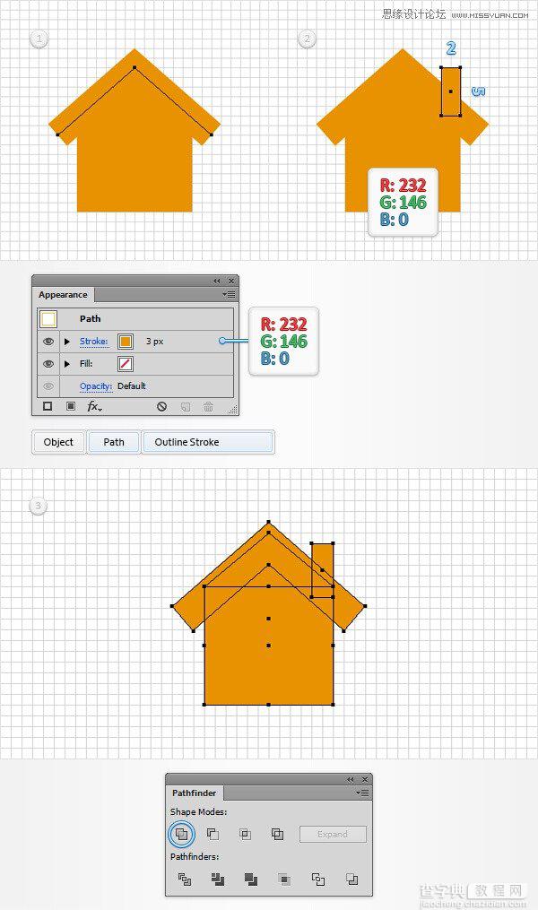 如何用Adobe Illustrator制作细节丰富的网页404错误页面  AI设计技巧介绍25