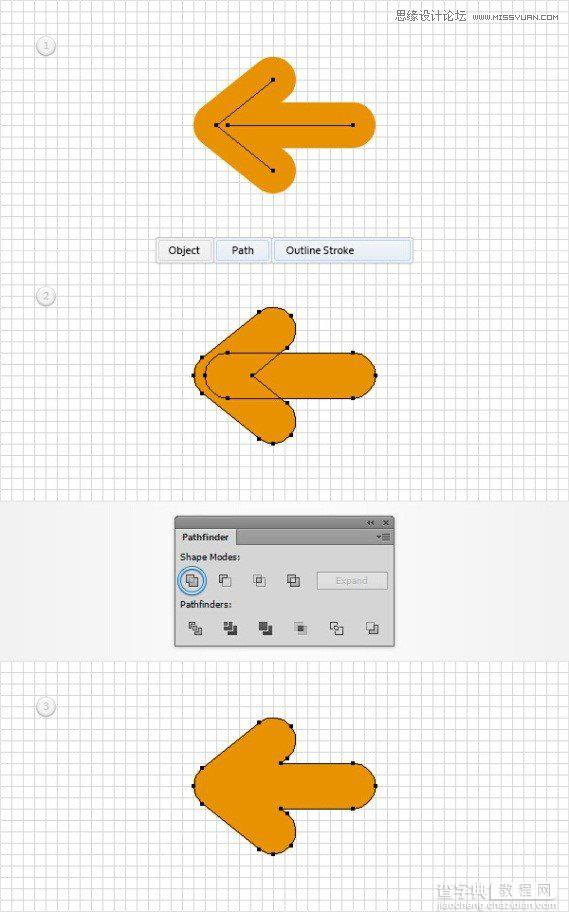 如何用Adobe Illustrator制作细节丰富的网页404错误页面  AI设计技巧介绍14