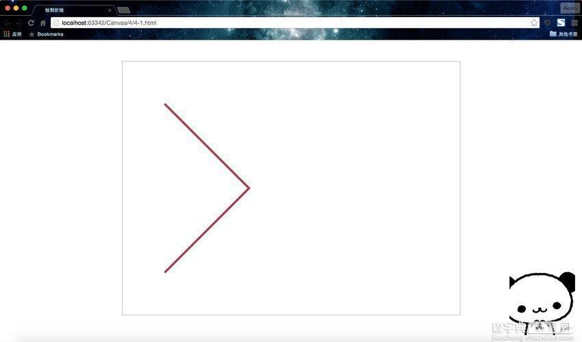 HTML5 Canvas基本线条绘制的实例教程3