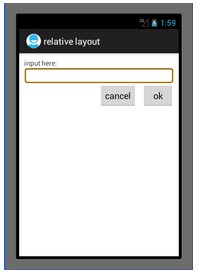 android Activity相对布局的使用方法1