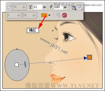 CorelDRAW(CDR)设计绘制美女诉衷情工笔画实例教程22