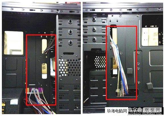 DIY电脑装机教程 主机走背线方法图文教程7