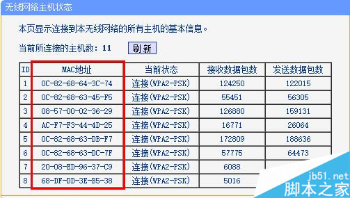 查看无线路由器被蹭网的方法 无线路由器怎么防止蹭网3