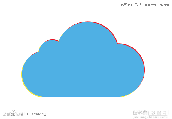 用Illustrator绘制漂亮质感的立体玻璃云朵教程3