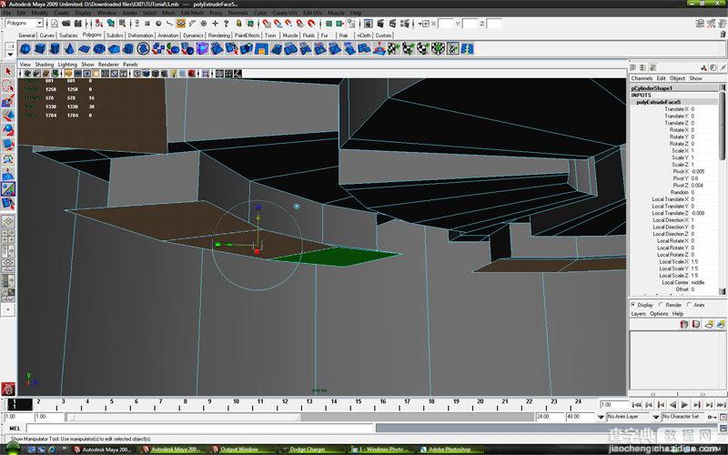 MAYA车轮建模教程：MAYA制作真实的车轮建模24