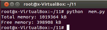 linux系统使用python获取内存使用信息脚本分享1