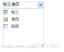 ASP.NET DropDownListCheckBox使用示例(解决回发问题)1