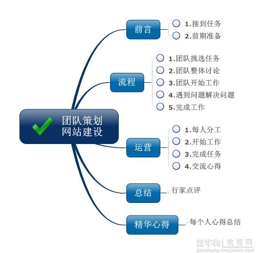 快消品网站建设团队策划流程1