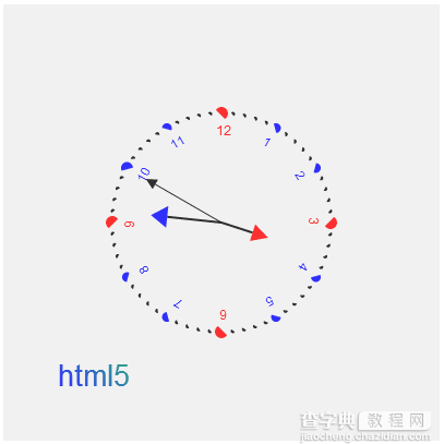 使用html5 canvas 画时钟代码实例分享1