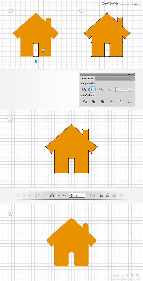 如何用Adobe Illustrator制作细节丰富的网页404错误页面  AI设计技巧介绍26