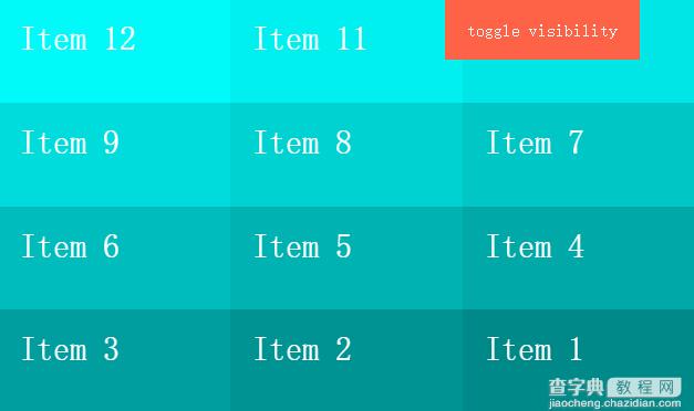 一款基于css3的列表toggle特效实例教程1