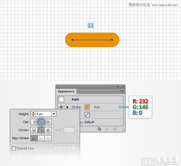 如何用Adobe Illustrator制作细节丰富的网页404错误页面  AI设计技巧介绍19