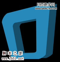 Photoshop 彩色立体文字积木效果16