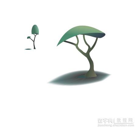 CDR简单绘制卡通有意境的插画教程11