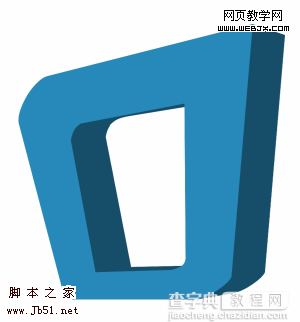 Photoshop 彩色立体文字积木效果39