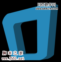 Photoshop 彩色立体文字积木效果21