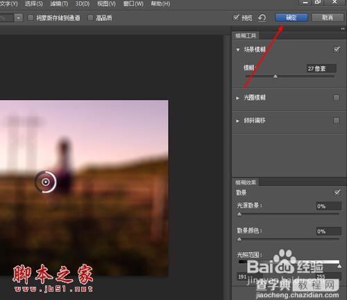 photoshop打造模糊图片效果6