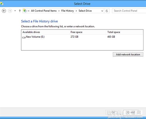 Windows 8文件历史记录功能使用教程2