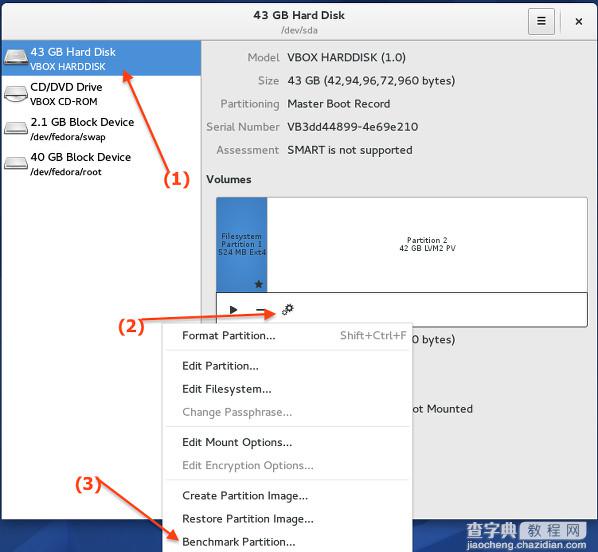 Linux系统中使用dd命令检测硬盘性能的方法4