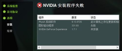 win8.1系统安装英伟达驱动失败了怎么办？1