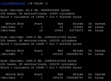 一次因NAS存储故障引起的Linux系统恢复案例2