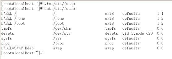 Linux学习笔记（三）：磁盘和文件系统管理2