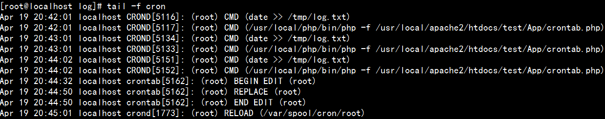 Linux计划任务Crontab学习笔记（4）：crontab 的日志2