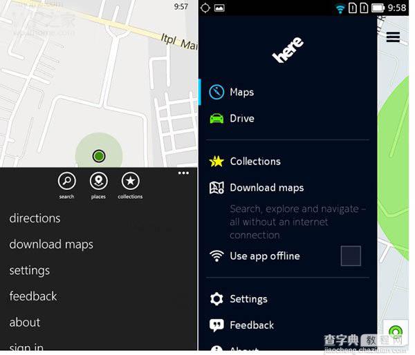 诺基亚Here地图对比：安卓版 vs WP8.1版6
