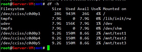 在Linux系统下用parted命令管理GPT分区的教程8