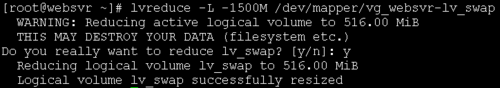 CentOS技巧：减小Linux swap分区的方法4