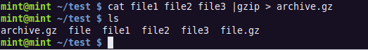 在Linux中使用Gzip压缩和解压文件的教程3