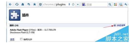 谷歌chrome浏览器以及360极速浏览器怎么升级自带的Flash？1