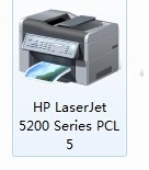 WIN7系统用自带的驱动安装hp5200LX打印机？11