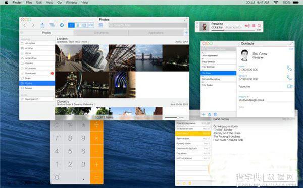 mac os x 10.10新特性有哪些？mac os x 10.10新功能汇总介绍1