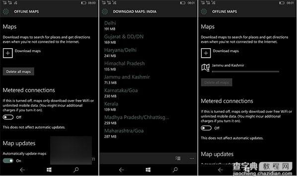 Win10 Mobile预览版10166：支持后台下载脱机地图(附下载方法)1