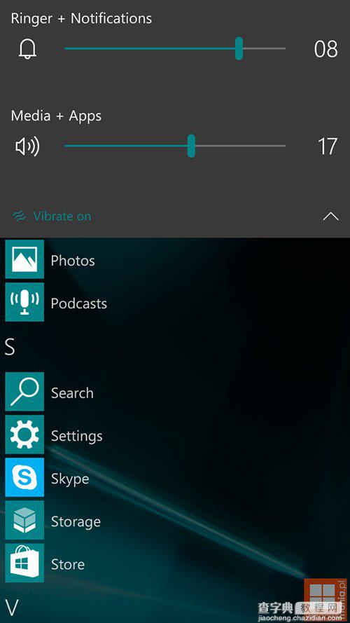 Win10 Mobile预览版10162截图曝光：电池图标正常化3