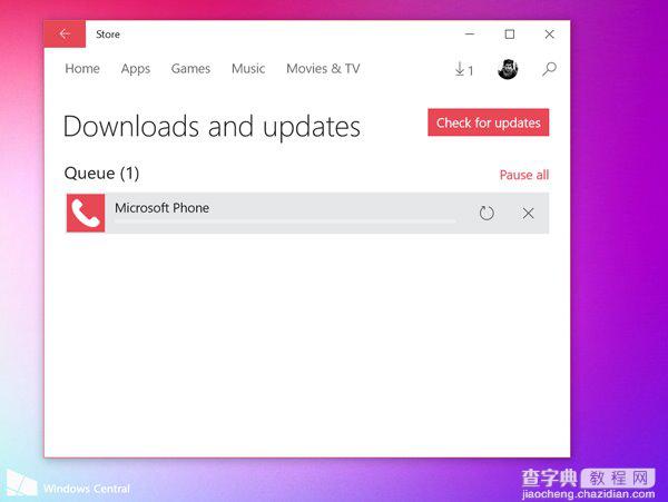 Win10预览版10558：PC系统首次可下载《电话》应用2