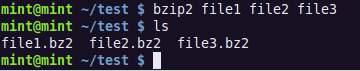 在Linux系统中使用Bzip2/Bunzip2处理压缩文件的教程1