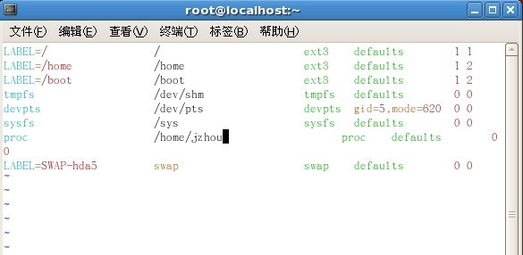 Linux学习笔记（三）：磁盘和文件系统管理3