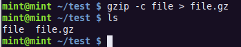 在Linux中使用Gzip压缩和解压文件的教程2
