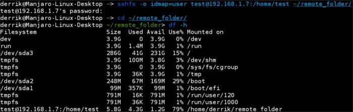 Ubuntu上使用SSHfs把远程文件系统挂载到本地目录2