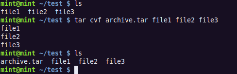 在Linux下使用Tar工具归档文件的教程1