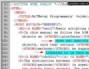Javascript实例教程(19) 使用HoTMetal(4)2
