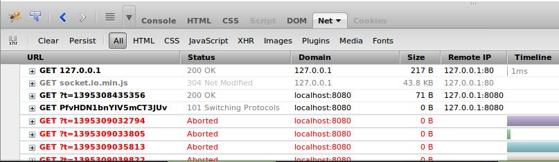 node.js中的socket.io入门实例5