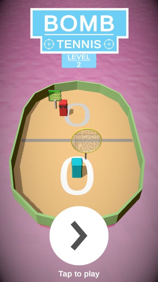炸弹网球游戏官方安卓版 v1.1截图1