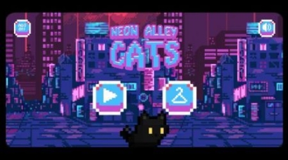 霓虹小巷猫游戏下载最新版（Neon Alley Cats） 1.2022.10.05a截图1